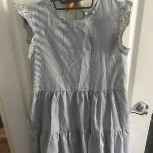 Tiered Baby doll dress with ruffles
